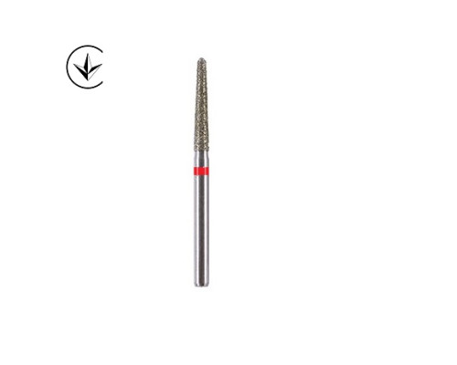 Боры алмазные турбинные (конус закругленный) fine, красный, 020684 Luster Dent TR-12F,шт