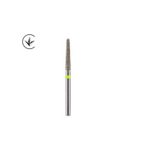 Бори алмазні турбінні (конус закруглений), coarse, зелений, 020752 Luster Dent TR-12C,шт
