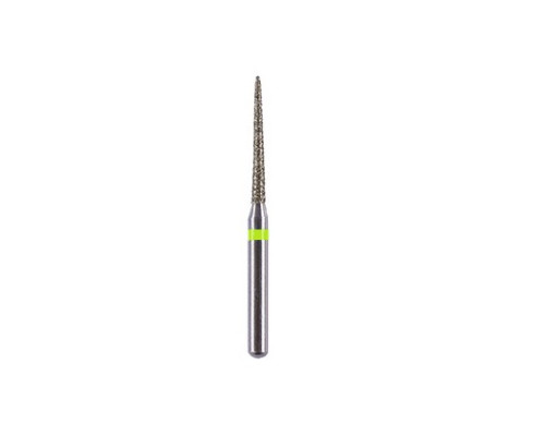 Боры алмазные турбинные (конус острый), coarse, зеленый, 020769 Luster Dent TC-11C,шт.