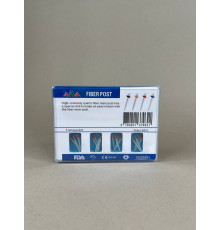 Штифти СВШ Fiber Post 20шт+ розгортка, чорний, 020929 №40,уп