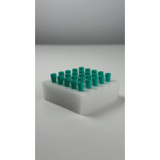 Полірувальні головки Kenda мала чаша зелений, гума, 905.M.100 Kenda