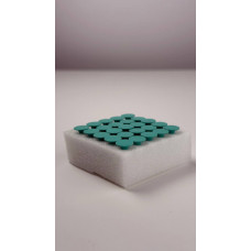 Полірувальні головки Kenda диск шт., зелений, гума, 909.M.100 Kenda