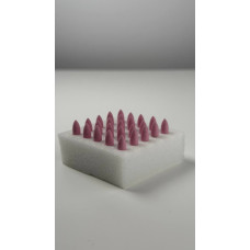 Полірувальні головки Kenda конус рожевий, гума, 908.F.100 Kenda