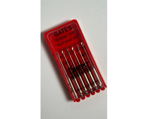 Gates Drills сталь, 824000412 Dentsply Maillefer 32мм №04,6шт/упак