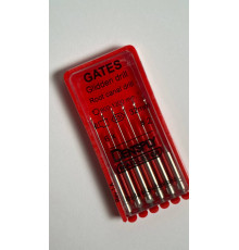 Gates Drills сталь, 824000212 Dentsply Maillefer 32мм №02,6шт/упак