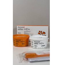 А-Силікон Elite HD+ Putty Soft Normal (Еліт ХД + Путті Софт Нормал) еластичний (полівінілсілоксан), нормального застигання, набір (2*250мл база+кталізатор, 2 мірні ложки), C203000 Zhermack