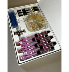 Estelite Sigma Quick  System Kit II (Естелайт Сигима Квік Сістем Кіт ІІ) ф/полімерний композитний матеріал, набір: (Estelite Sigma Quick шприци 6шт*2,0мл: A1, A2, A3, A3,5, OA3, OPA2), (Estelite Flow Quick шприци 3*1,0мл: А2, А3, ОА3; 27шт. насадок) 13083