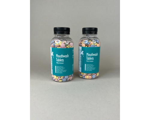 Mouthwash Tablets антисептические таблетки для полоскания, микс 1000шт, 035329 Pegasus