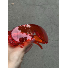 Окуляри захисні фото, шт., помаранчевий, пластик 035744 ANSI