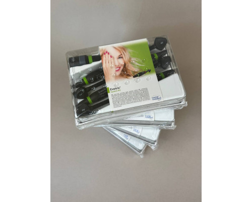 Evetric Filling (Еветрік Філінг) System Kit (ветрік Сістем Кіт) універсальний наногібридний композит набір (4 шприця*3,5гр (2*А2; 2*А3) + Evetric Bond), 668409AN Ivoclar Vivadent