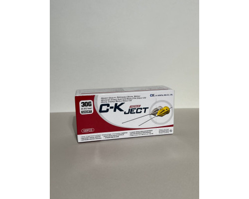 Голка карпульна CK-Ject Premium 100шт/упак., short 30G 0,3*21, 613218 CK-Ject