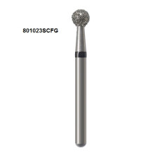 Бори Öko-Dent алмазні турбінні (кулька стандартна), coarse, чорний, 801023SCFG Öko Dent 801023SCFG,шт