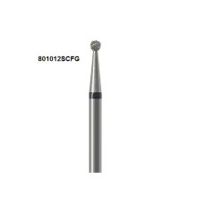 Бори Öko-Dent алмазні турбінні (кулька стандартна), super coarse, чорний, 801012SCFG Öko Dent 801012SCFG,шт