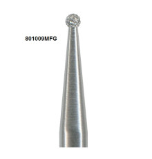 Бори Öko-Dent алмазні турбінні (кулька стандартна), medium, синій 801009MFG Öko Dent 801009MFG,шт.