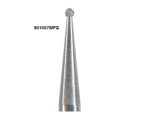 Боры Öko-Dent алмазные турбинные (шарик стандартный), medium, 801007MFG Öko Dent 801007MFG,шт