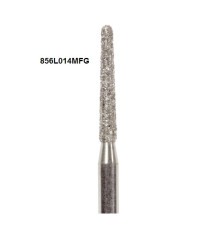 Бори Öko-Dent алмазні турбінні (із закругленим кінчиком), medium, синій 856L014MFG Öko Dent 856L014MFG,шт.