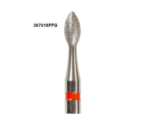 Боры Öko-Dent алмазные турбинные (сливка), fine, красный, 367016FFG Öko Dent 367016FFG,шт