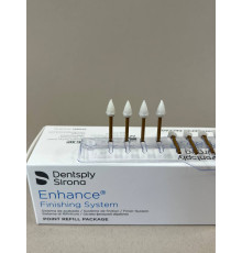 Полировочные головки Enhance (энхенс) конус резина, 4065XK Dentsply Sirona