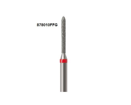 Боры Öko-Dent алмазные турбинные (торпедо стандартный), fine, красный, 878010FFG Öko Dent 878010FFG,шт