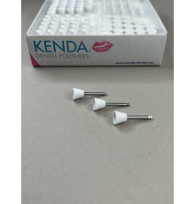 Полировочные головки Kenda большая чаша белый, 910.C.100 Kenda