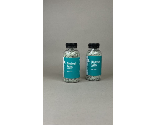 Mouthwash Tablets антисептические таблетки для полоскания, Mint Green 1000шт, 055322 Pegasus