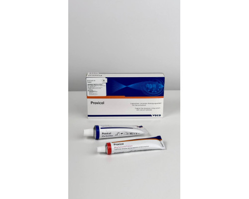 Provicol (Провикол) цемент для временной фиксации, (катализатор 25гр + база 25гр), 041645 Voco