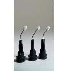 Канюлі-насадки Black Micro FX Tips з металевим кінчиком та аплікатором №1357,1434 чорний, 0055995 Ultradent