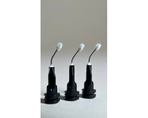 Канюлі-насадки Black Micro FX Tips з металевим кінчиком та аплікатором №1357,1434 чорний, 0055995 Ultradent
