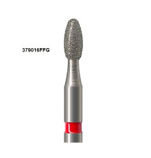 Бори Öko-Dent алмазні турбінні (олива), fine, червоний, 379016FFG Öko Dent 379016FFG шт
