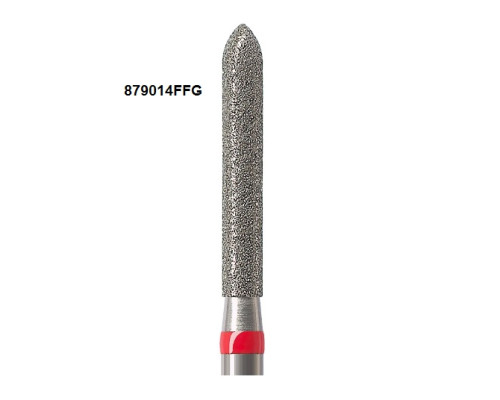 Боры Öko-Dent алмазные турбинные (торпедо удлиненный), fine, красный, 879014FFG Öko Dent 879014FFGшт