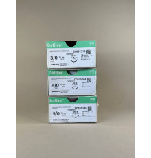 Шовный материал голубой, Dafilon C0935204 BBraun 4/0 UPS (EP1.5),75см, 3/8 круга, 19мм, ЗВР,шт