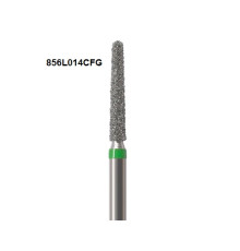 Бори Öko-Dent алмазні турбінні (із закругленим кінчиком), coarse, зелений 856L014CFG Öko Dent 856L014CFG шт.