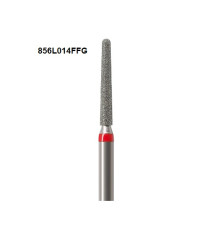 Бори Öko-Dent алмазні турбінні (із закругленим кінчиком), fine, червоний 856L014FFG Öko Dent 856L014FFG шт.