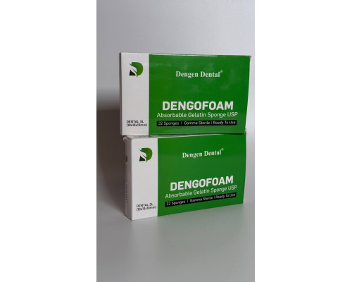 Dengofoam (Денгофоам) гемостатична абсорбуюча желтинова губка 30шт./упак, 547992 Mascia Brunelli
