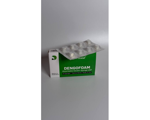 Dengofoam (Денгофоам) гемостатична абсорбуюча желтинова губка 30шт./упак, 547992 Mascia Brunelli