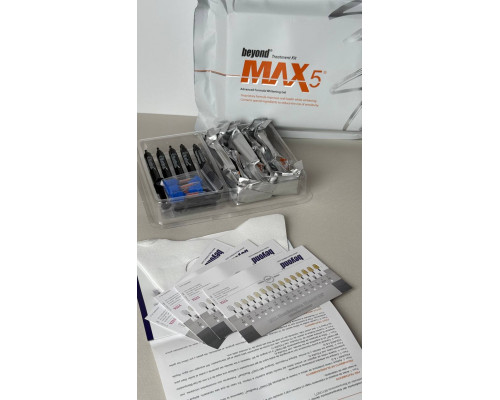 Beyong Max 5 (Бейонг Макс 5) для професійного відбілювання зубів, набір гелів 800725 Beyong
