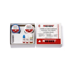 NNB-Best PLUS KIT-002012 реставрционный материал, набор (Catalaist Paste 15гр + Base Paste 15гр + Catalist BondingResin 3мл + Base Bonding Resin 3мл + tchant Liquid 7.5мл) 000747 Dentstal