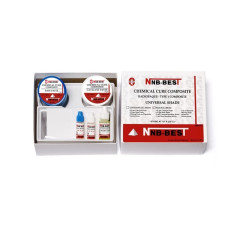 NNB-Best PLUS KIT-002012 реставрційний матеріал, набір (Catalaist Paste 15гр + Base Paste 15гр + Catalist BondingResin 3мл + Base Bonding Resin 3мл + tchant Liquid 7.5мл) 000747 Dentstal