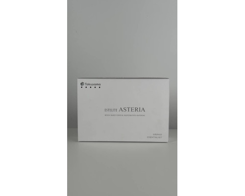 Estelite Asteria Siringe Essential Kit (Естелайт Астеріа Шприц Ессеншл Кіт) наногібридний композит світлового отвердіня, набір 7* 4гр (A1B, A2B, A3B, A3.5B, A4B, Ne, OcE) 10934 Tokuyama Dental