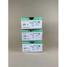 Шовний матеріал блакитний, Dafilon C0935131 BBraun 4/0 UPS(EP1.5),75см,3/8кола,16мм,ЗВР,шт.