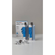 А-Силікон Elite HD+ Regular Body Normal Set (Еліт ХД+ Регуляр Баді Нормал Сет) еластичний (полівінілсілоксан), середньої в'язкості, набір (2*50мл картриджі, 12 наконечників малих жовтих) С203020 Zhermack