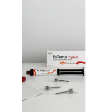 Es Temp Implant  (Іс Темп Імплант) стоматологічний тимчасовий цемент подвійного твердіння, шприц 10гр, 954234 Spident