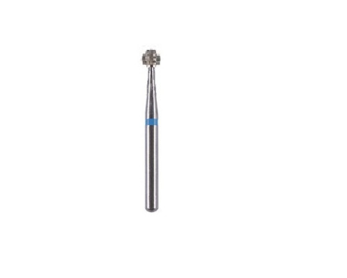Боры алмазные турбинные (длинный шарик), medium, синий, 007999 Luster Dent BR-L29,шт
