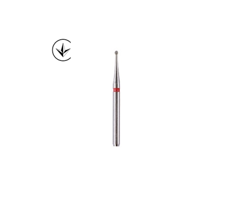 Боры алмазные турбинные (шарик стандартный), красный, 008057 Luster Dent BR-50F,шт