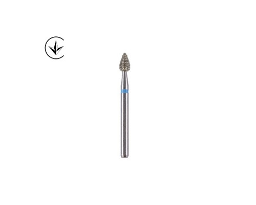 Боры алмазные турбинные (сливка), medium, синий, 008149 Luster Dent FO-25,шт