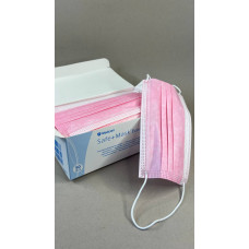 Маска медична Safe+Mask Economy, (50шт/упак) чорний 081842 Medicom