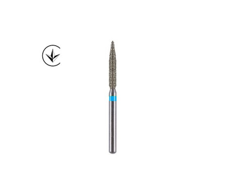 Боры алмазные турбинные (пламя), синий, 008224 Luster Dent FO-21,шт