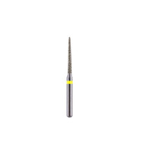 Бори алмазні турбінні (конус гострий), super fine, жовтий 008293 Luster Dent TC-11EF,шт