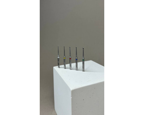 Бори твердосплавні KometDental зелений H1SML34205014 Gerb.Brasseler&Co