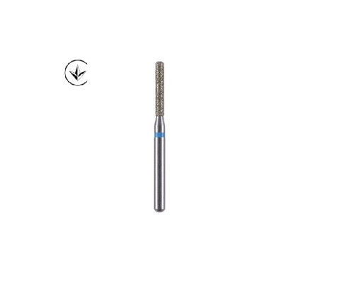 Боры алмазные турбинные (фисурный с плоским кончиком), medium, синий, 008460 Luster Dent SF-11,шт